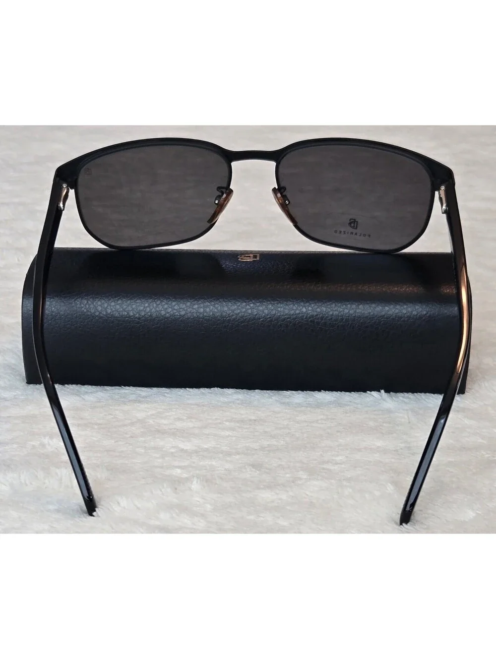 NEW DAVID BECKHAM DB1131S 124M9 POLARIZED Sunglasses, Mat Black/Gray, 59-18-14